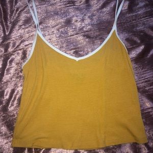 Yellow Tank/Crop Top